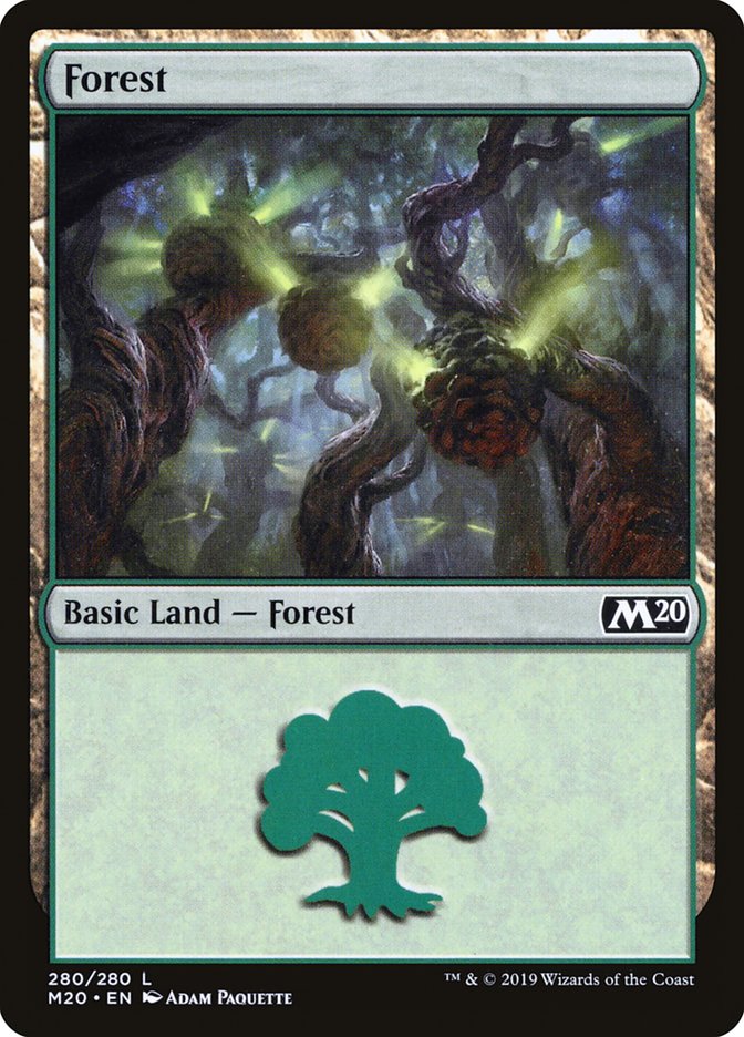 Forest (280) [Core Set 2020] | Deep Dive Games St. Marys