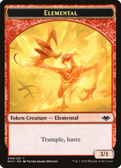 Soldier (004) // Elemental (009) Double-Sided Token [Modern Horizons Tokens] | Deep Dive Games St. Marys