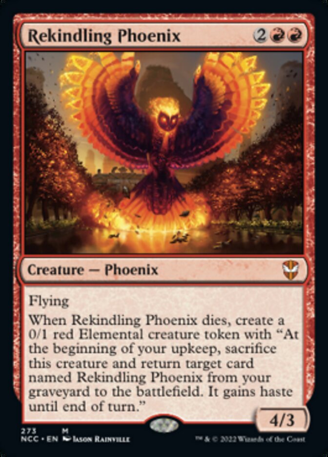 Rekindling Phoenix [Streets of New Capenna Commander] | Deep Dive Games St. Marys