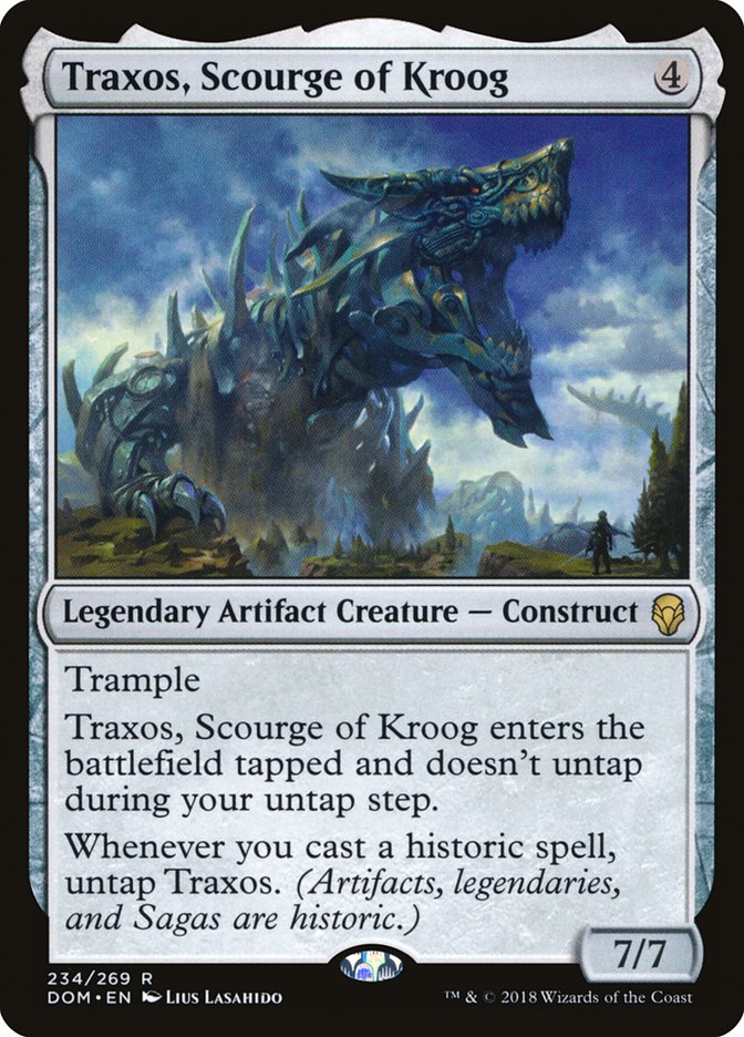 Traxos, Scourge of Kroog [Dominaria] | Deep Dive Games St. Marys