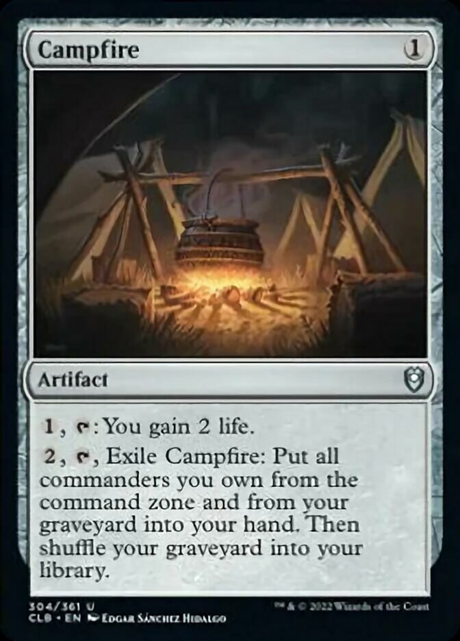 Campfire [Commander Legends: Battle for Baldur's Gate] | Deep Dive Games St. Marys