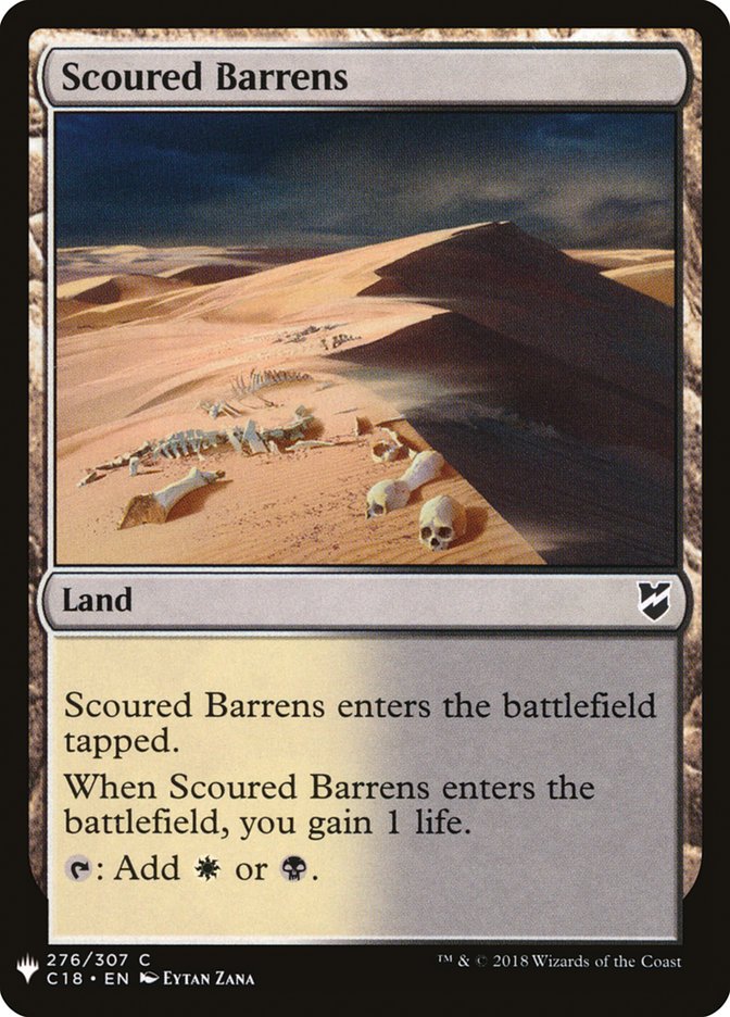 Scoured Barrens [Mystery Booster] | Deep Dive Games St. Marys