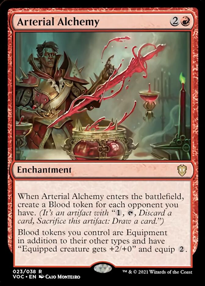 Arterial Alchemy [Innistrad: Crimson Vow Commander] | Deep Dive Games St. Marys