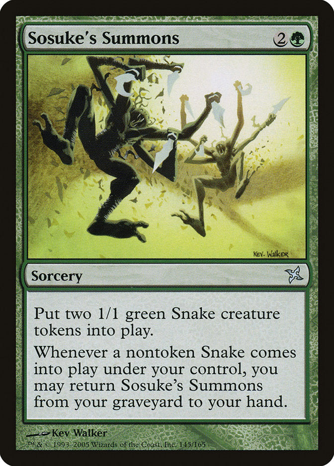 Sosuke's Summons [Betrayers of Kamigawa] | Deep Dive Games St. Marys