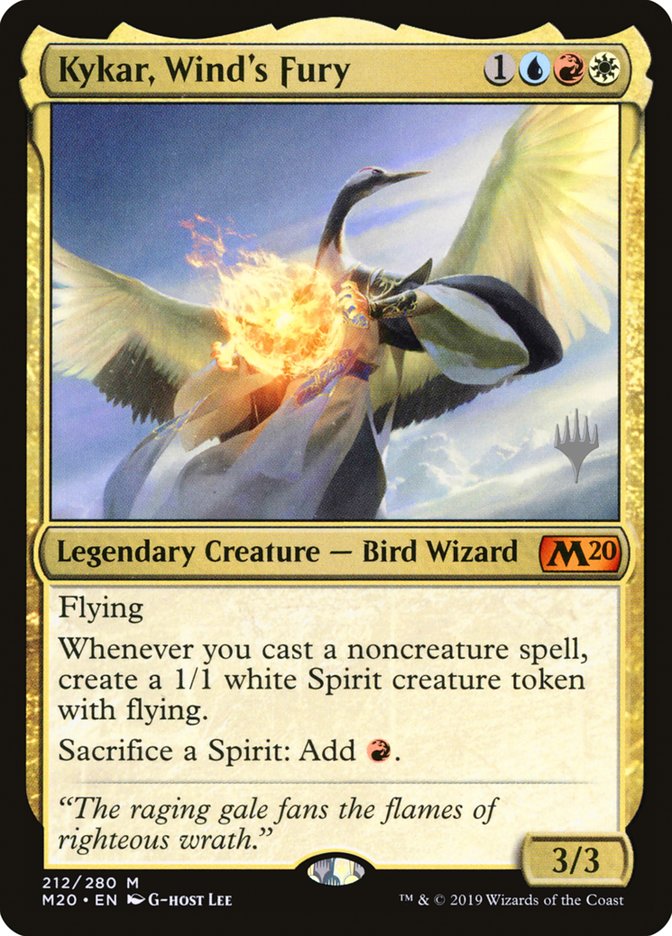 Kykar, Wind's Fury (Promo Pack) [Core Set 2020 Promos] | Deep Dive Games St. Marys