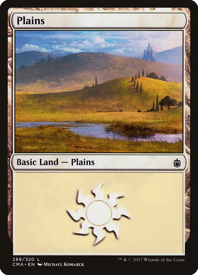 Plains (288) [Commander Anthology] | Deep Dive Games St. Marys