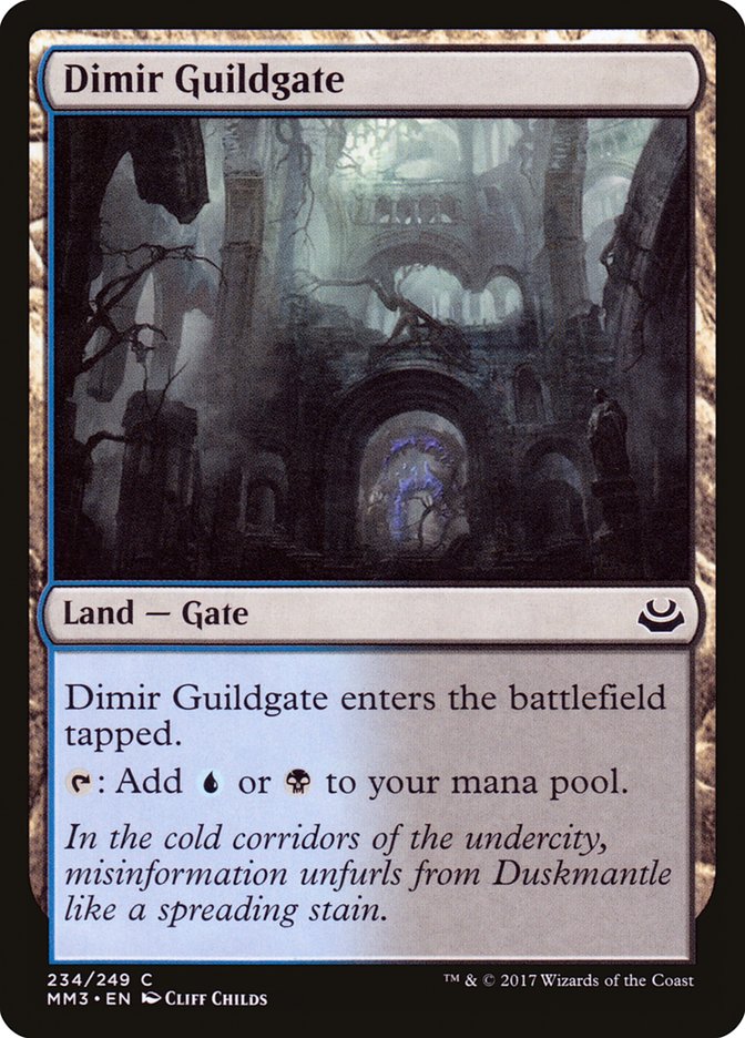 Dimir Guildgate [Modern Masters 2017] | Deep Dive Games St. Marys