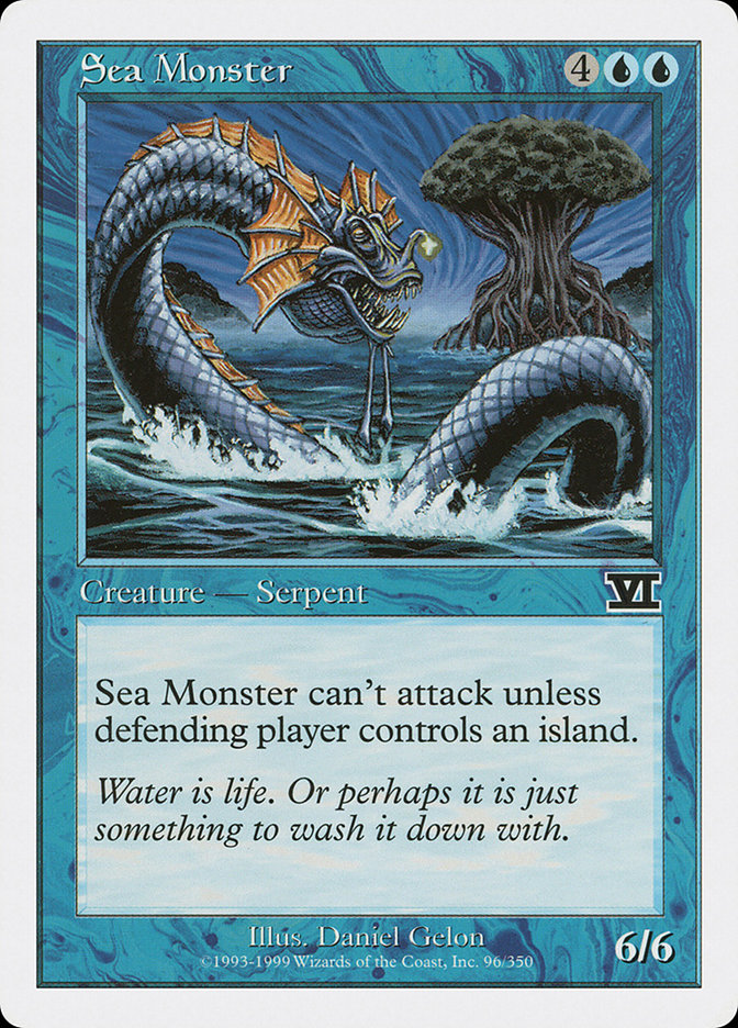 Sea Monster [Classic Sixth Edition] | Deep Dive Games St. Marys