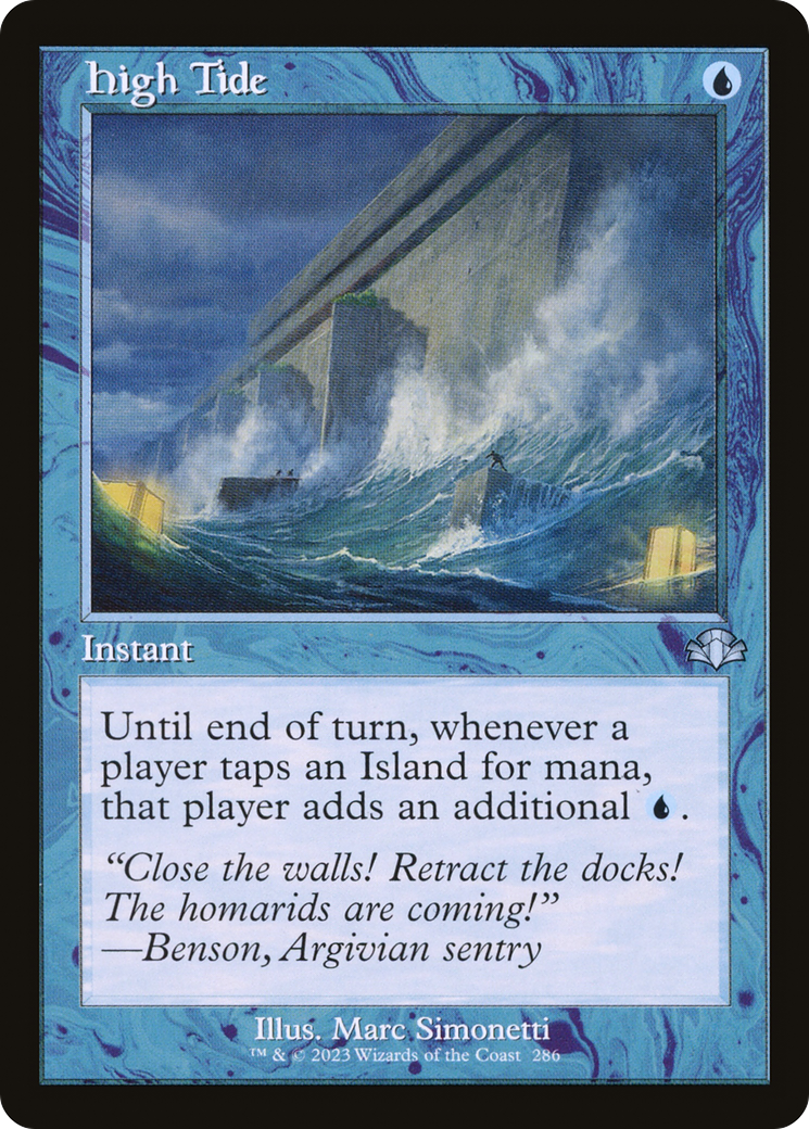 High Tide (Retro) [Dominaria Remastered] | Deep Dive Games St. Marys