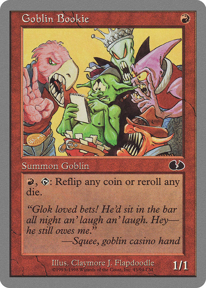 Goblin Bookie [Unglued] | Deep Dive Games St. Marys