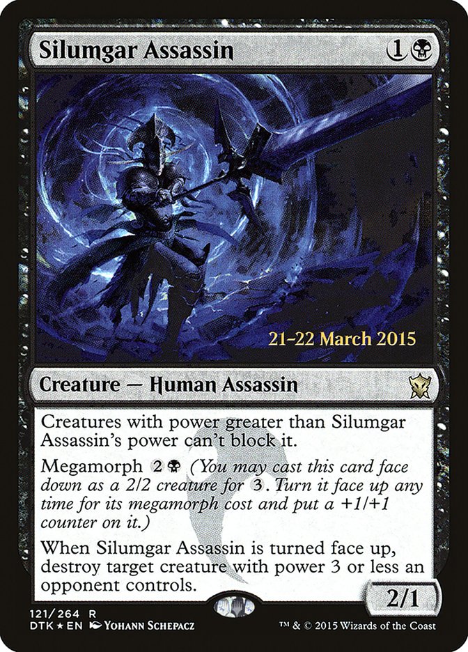 Silumgar Assassin [Dragons of Tarkir Prerelease Promos] | Deep Dive Games St. Marys