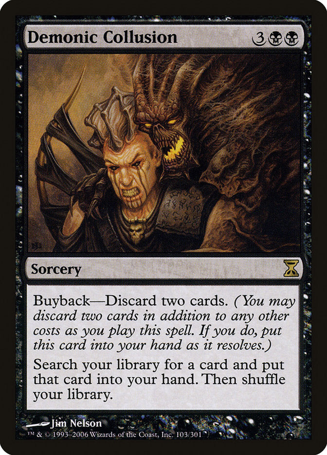 Demonic Collusion [Time Spiral] | Deep Dive Games St. Marys