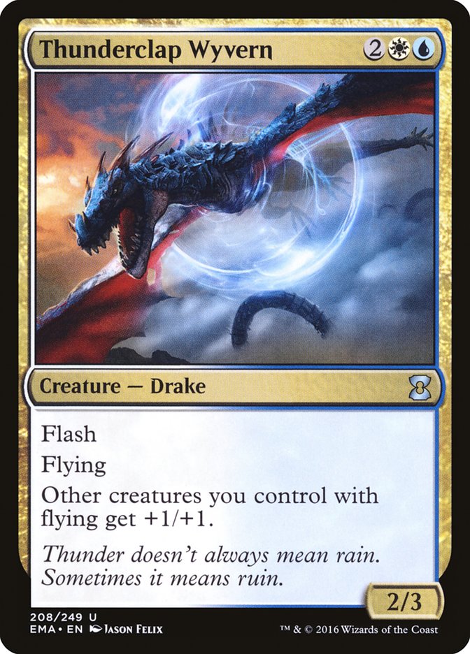 Thunderclap Wyvern [Eternal Masters] | Deep Dive Games St. Marys
