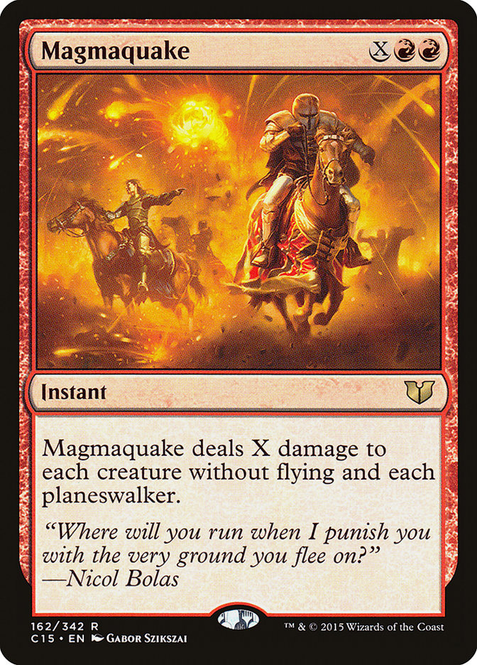 Magmaquake [Commander 2015] | Deep Dive Games St. Marys