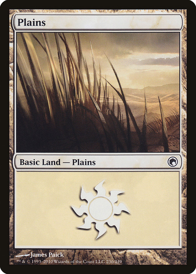 Plains (230) [Scars of Mirrodin] | Deep Dive Games St. Marys