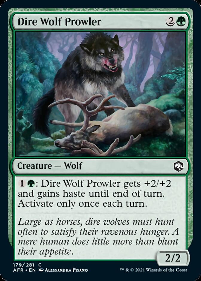 Dire Wolf Prowler [Dungeons & Dragons: Adventures in the Forgotten Realms] | Deep Dive Games St. Marys