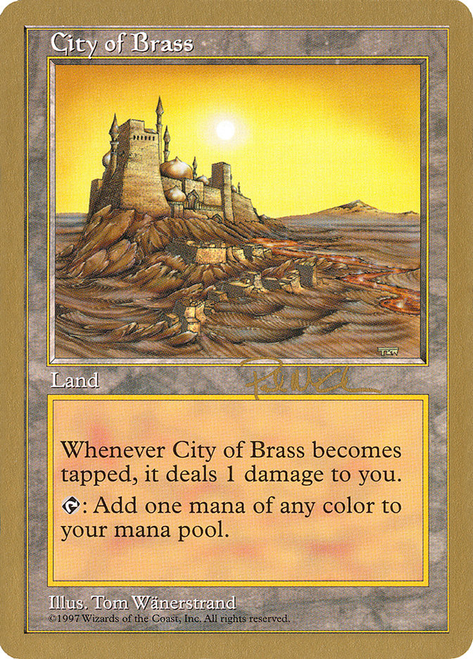 City of Brass (Paul McCabe) [World Championship Decks 1997] | Deep Dive Games St. Marys