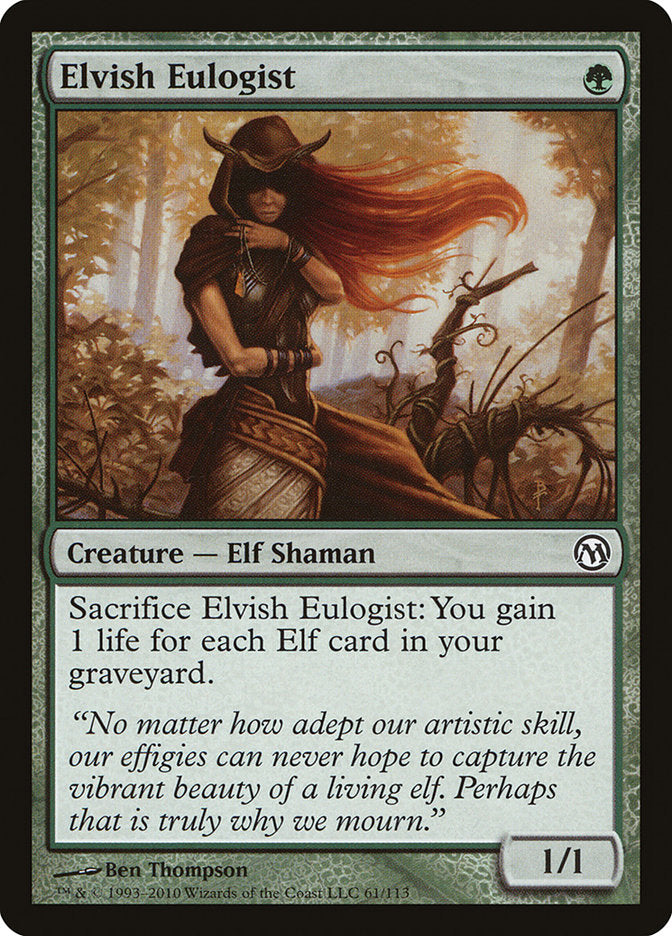 Elvish Eulogist [Duels of the Planeswalkers] | Deep Dive Games St. Marys