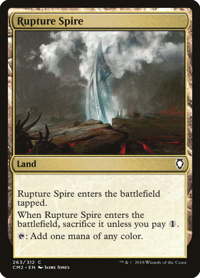 Rupture Spire [Commander Anthology Volume II] | Deep Dive Games St. Marys