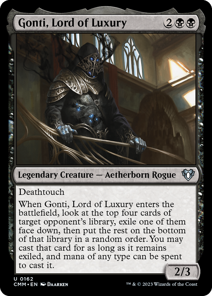 Gonti, Lord of Luxury [Commander Masters] | Deep Dive Games St. Marys