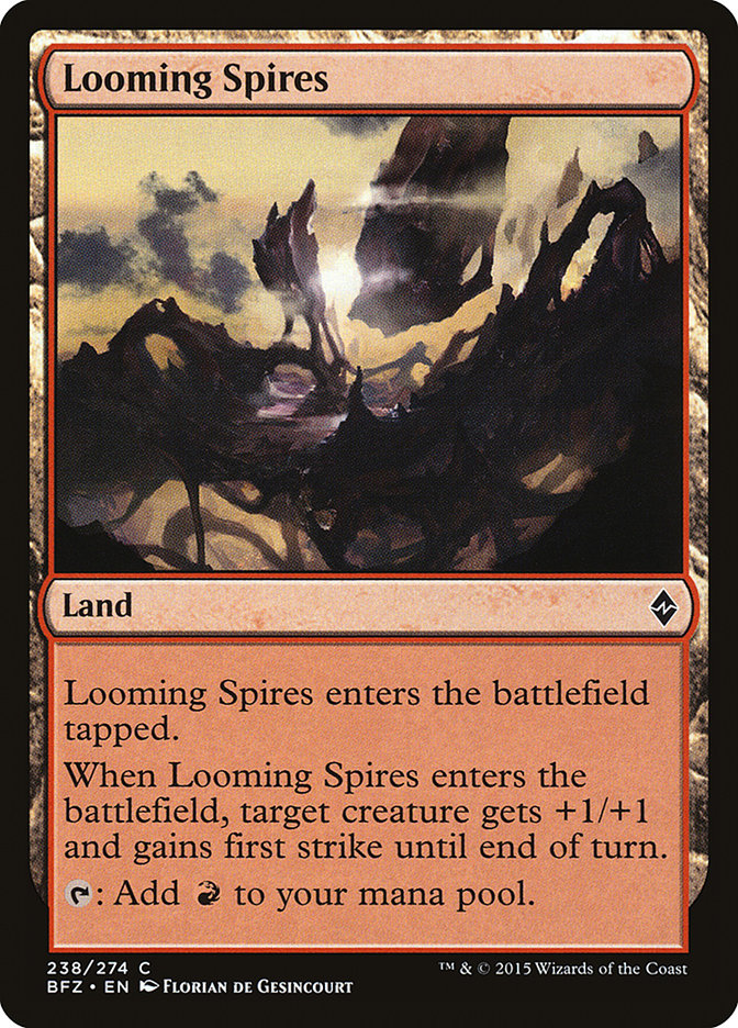 Looming Spires [Battle for Zendikar] | Deep Dive Games St. Marys
