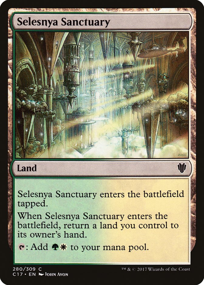 Selesnya Sanctuary [Commander 2017] | Deep Dive Games St. Marys