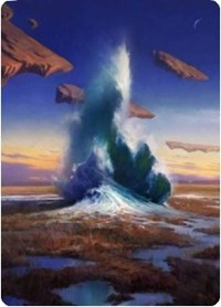 Flooded Strand Art Card [Zendikar Rising Art Series] | Deep Dive Games St. Marys