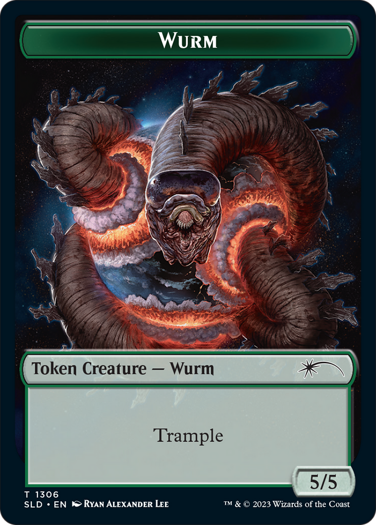 Wurm Token [Secret Lair Drop Series] | Deep Dive Games St. Marys