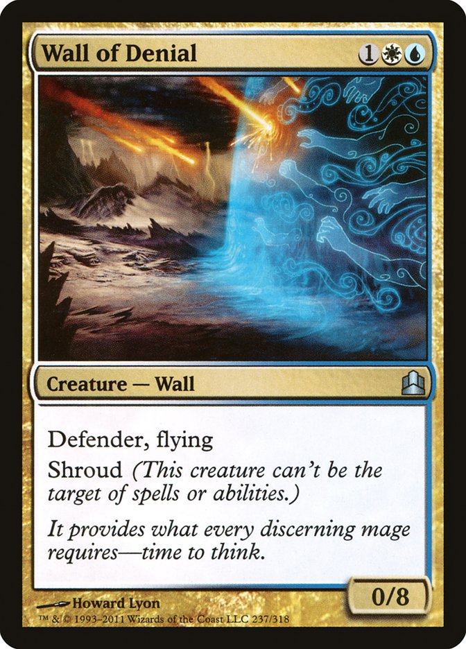 Wall of Denial [Commander 2011] | Deep Dive Games St. Marys