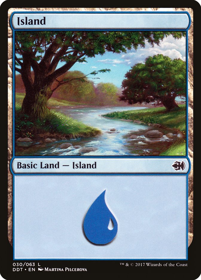 Island (30) [Duel Decks: Merfolk vs. Goblins] | Deep Dive Games St. Marys