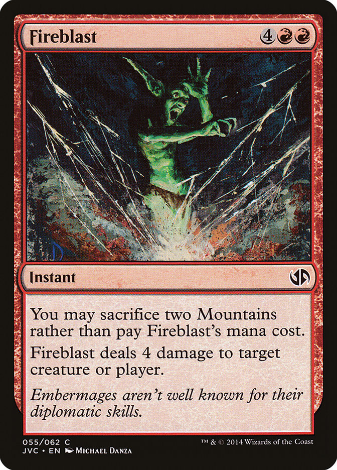 Fireblast [Duel Decks Anthology] | Deep Dive Games St. Marys