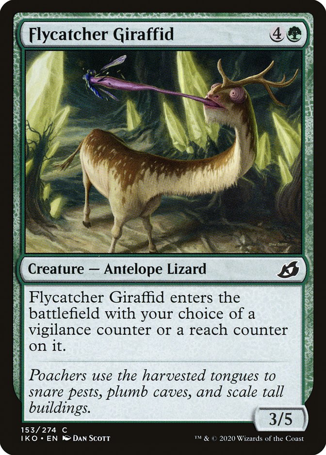 Flycatcher Giraffid [Ikoria: Lair of Behemoths] | Deep Dive Games St. Marys