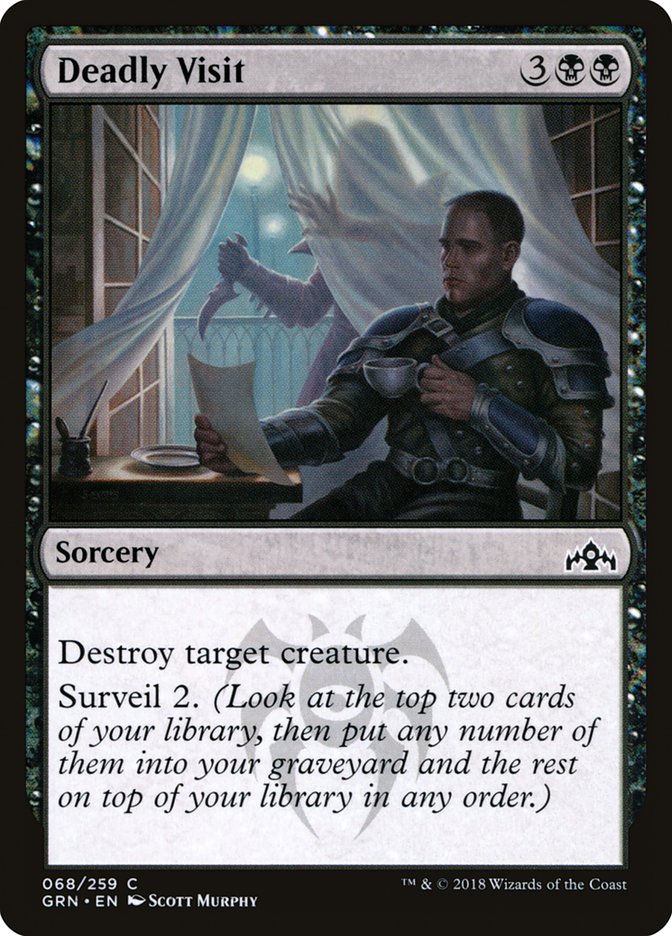 Deadly Visit [Guilds of Ravnica] | Deep Dive Games St. Marys