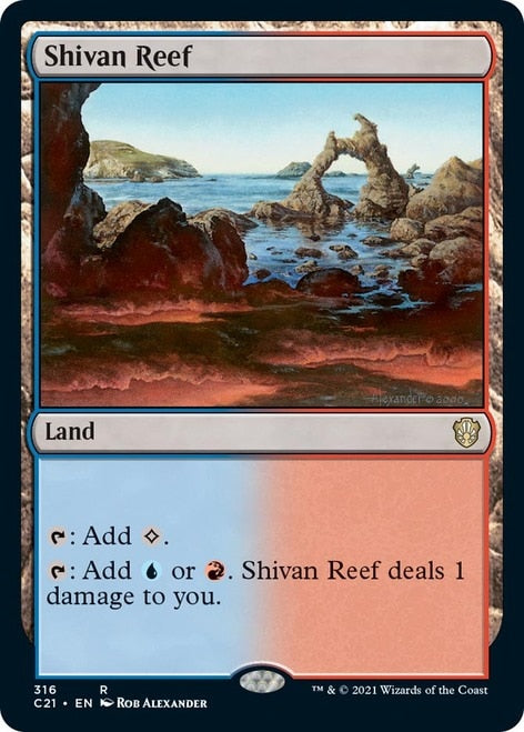 Shivan Reef [Commander 2021] | Deep Dive Games St. Marys