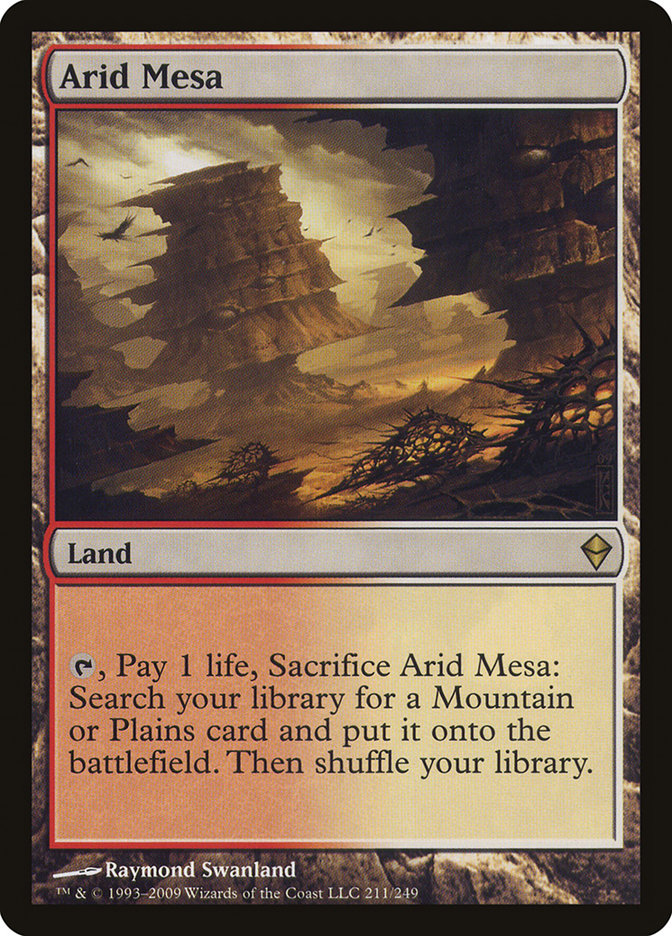 Arid Mesa [Zendikar] | Deep Dive Games St. Marys