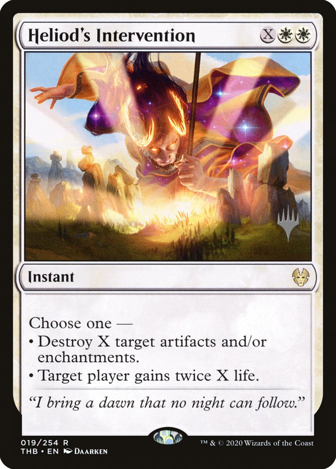 Heliod's Intervention (Promo Pack) [Theros Beyond Death Promos] | Deep Dive Games St. Marys