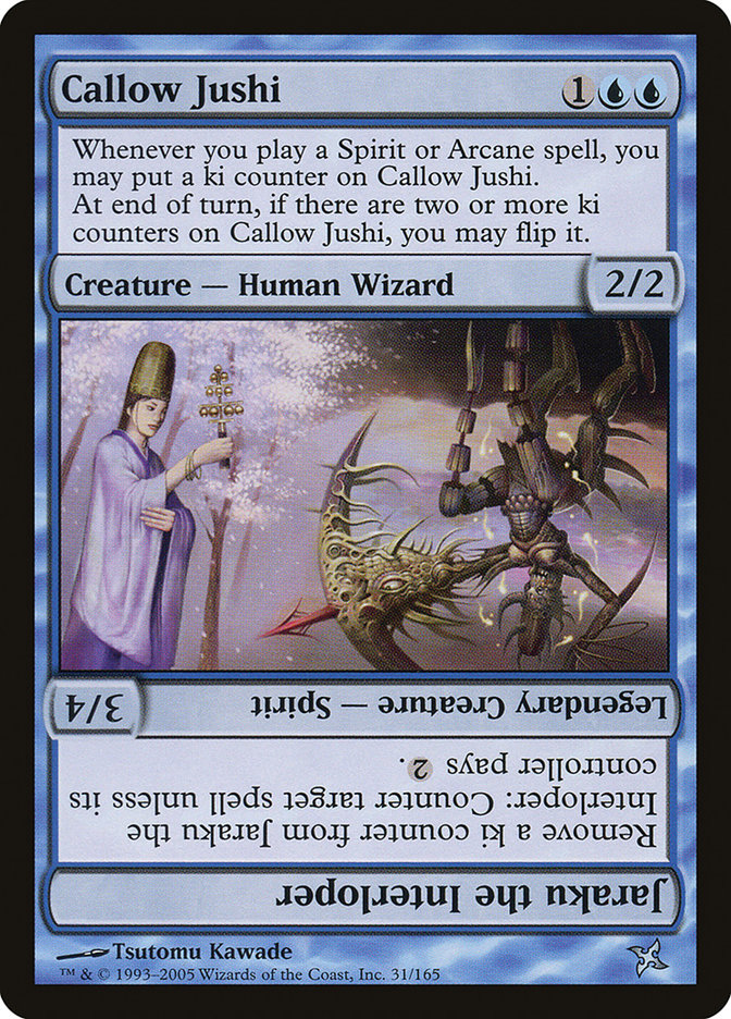 Callow Jushi // Jaraku the Interloper [Betrayers of Kamigawa] | Deep Dive Games St. Marys