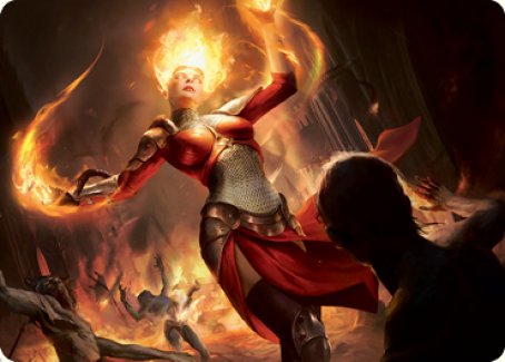 Light Up the Night Art Card [Innistrad: Midnight Hunt Art Series] | Deep Dive Games St. Marys