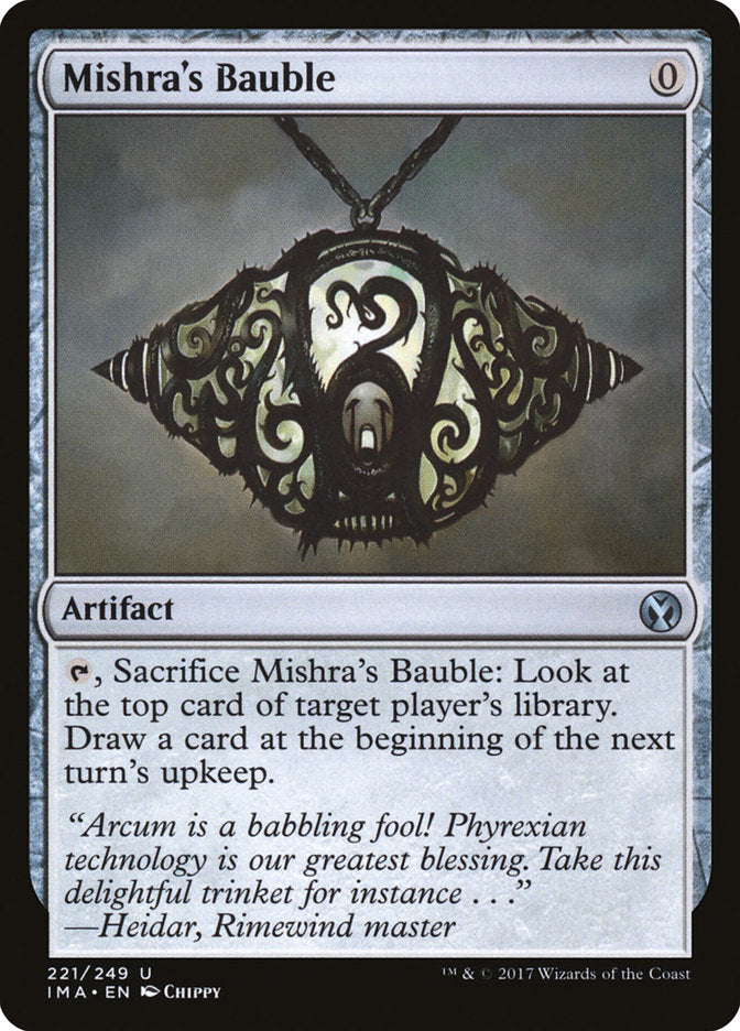 Mishra's Bauble [Iconic Masters] | Deep Dive Games St. Marys