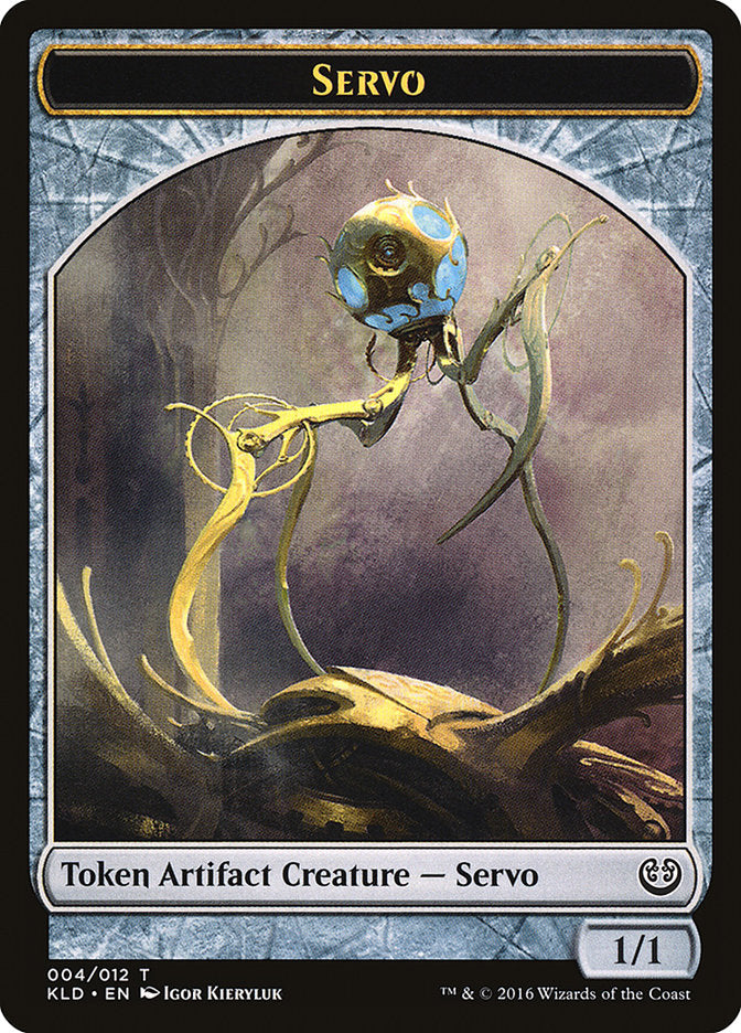 Servo Token (004/012) [Kaladesh Tokens] | Deep Dive Games St. Marys