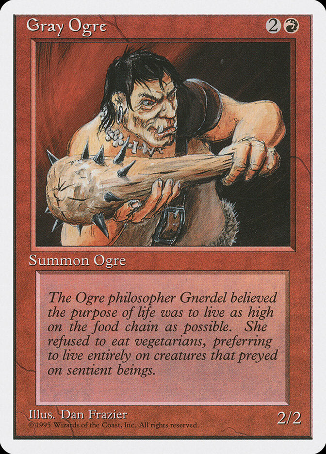 Gray Ogre [Fourth Edition] | Deep Dive Games St. Marys