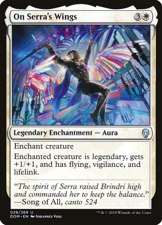 On Serra's Wings [Dominaria] | Deep Dive Games St. Marys