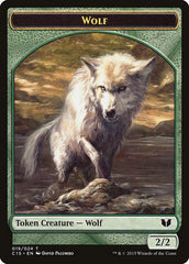 Spider // Wolf Double-Sided Token [Commander 2015 Tokens] | Deep Dive Games St. Marys