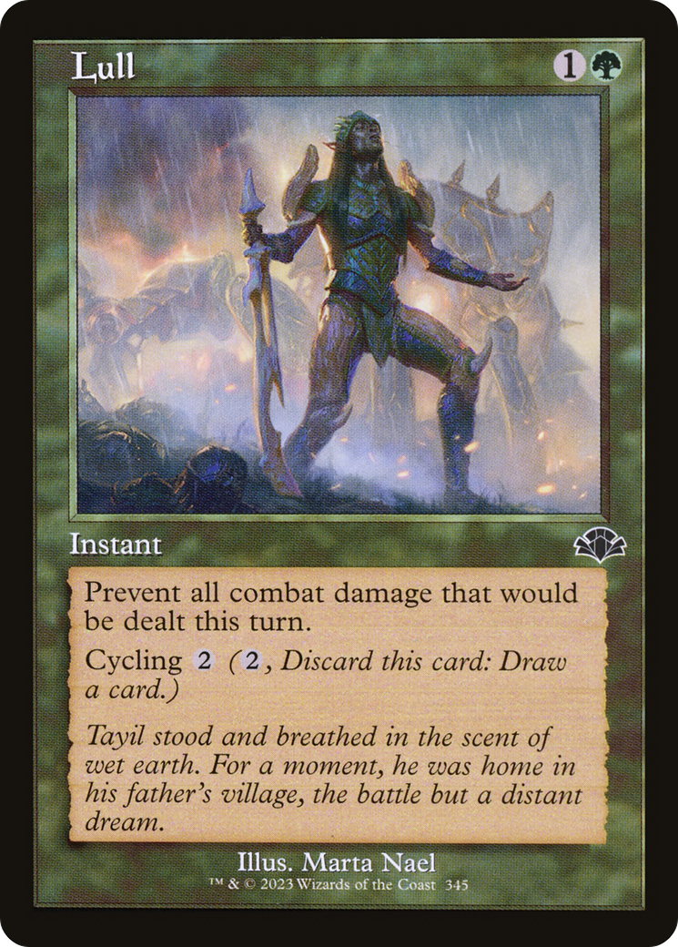 Lull (Retro) [Dominaria Remastered] | Deep Dive Games St. Marys