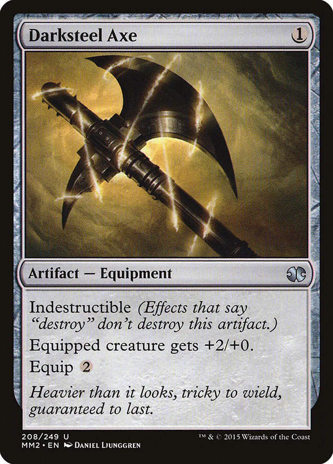 Darksteel Axe [Modern Masters 2015] | Deep Dive Games St. Marys