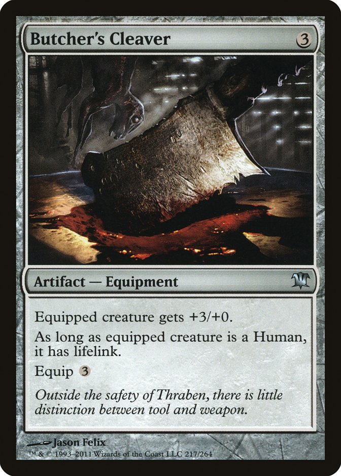 Butcher's Cleaver [Innistrad] | Deep Dive Games St. Marys