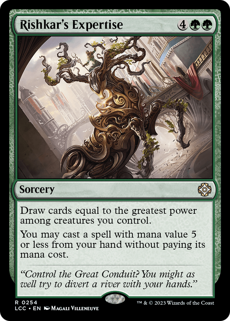 Rishkar's Expertise [The Lost Caverns of Ixalan Commander] | Deep Dive Games St. Marys
