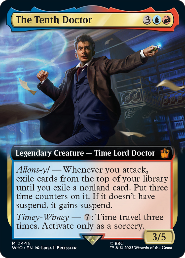 The Tenth Doctor (Extended Art) [Doctor Who] | Deep Dive Games St. Marys