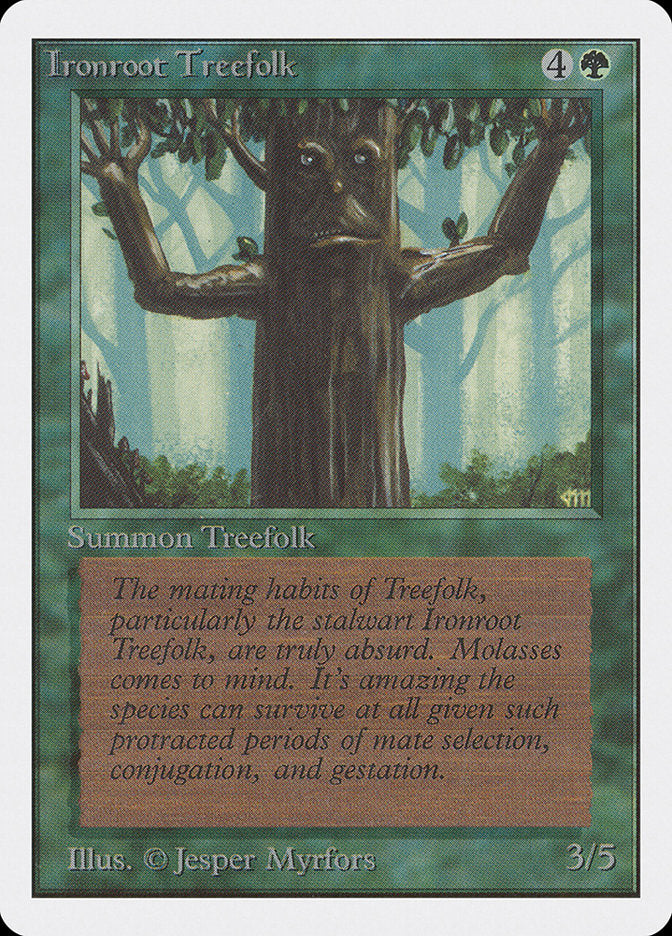 Ironroot Treefolk [Unlimited Edition] | Deep Dive Games St. Marys