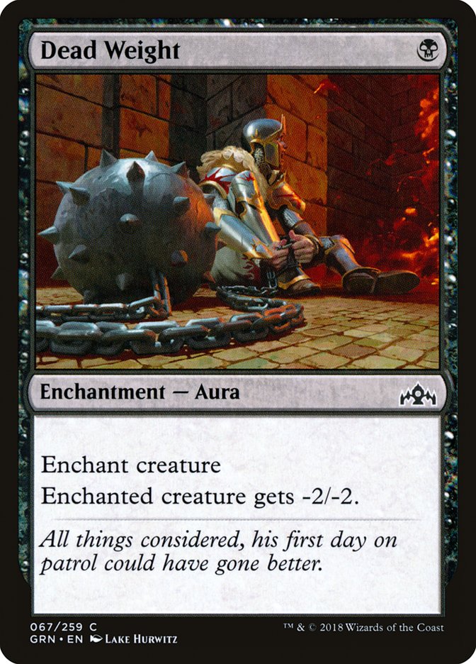Dead Weight [Guilds of Ravnica] | Deep Dive Games St. Marys